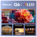 65Q6SAU Hisense 65 INCH Q6SAU 4K Hi-QLED Smart TV (2026)